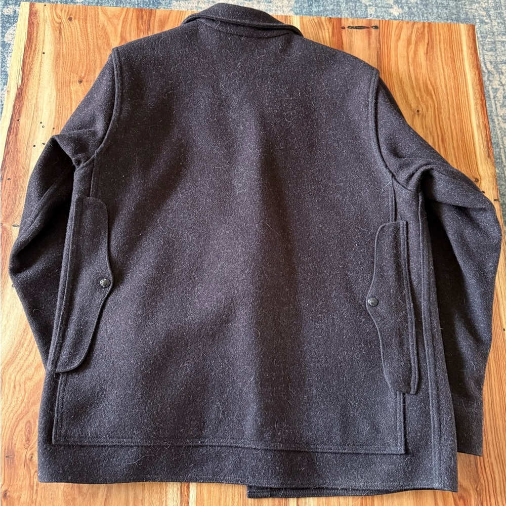 Filson Charcoal Wool Field Jacket - Picture 2 of 2
